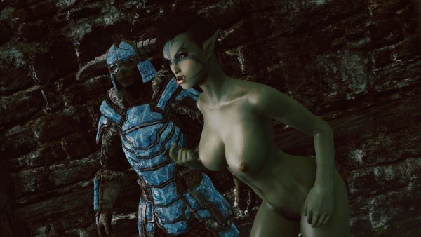 Мирроя примеряла броню. Sexrim AE (Тропики 12)