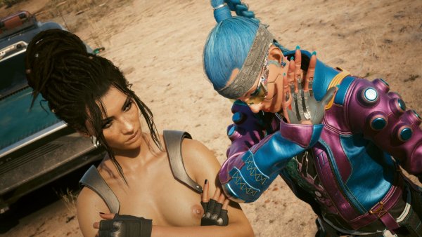 ПАНАМ и ВИ.. Cyberpunk 2077 глазами Windfire