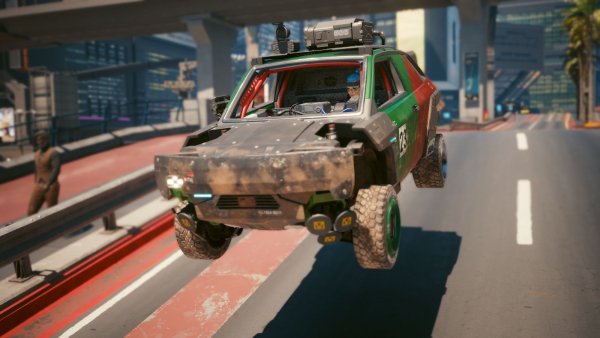 Когда не заметила спуск ))) Cyberpunk 2077