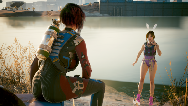 Ви:-"Джуди, вода как парное молоко - пойдём купаться?!".