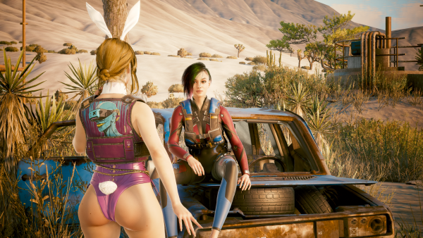 Джуди:-"А купаться я пойду нагишом".