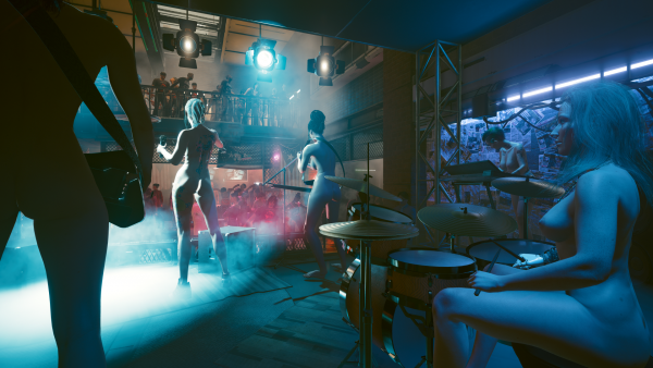 На концерте новой рок-группы «New Samuray».