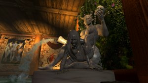 Дом в Вайтране_Подвал_Статуя Сангвина