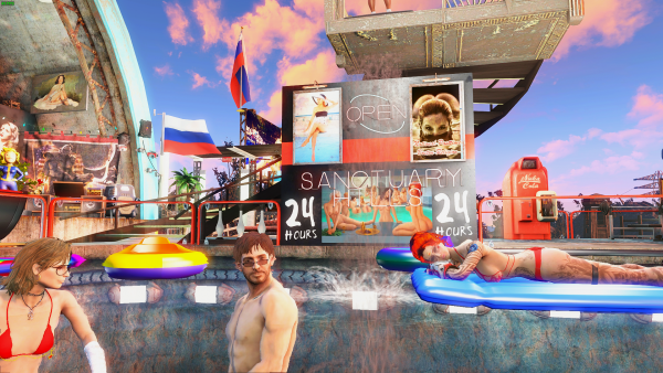 Алиса в выходной день для своих поселенцев.