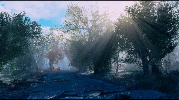 Пейзаж.. Fallout-4 (Сборка 9.0)