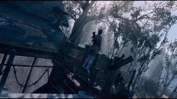 Стражница на посту в Альянсе.. Poselenia Windfire Fallout-4