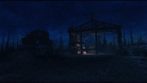 Поселение Мерквотер, ночью.. Poselenia Windfire