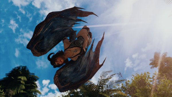 Пикирующая суккуба.. Skyrim SE (Тропики 7.0)