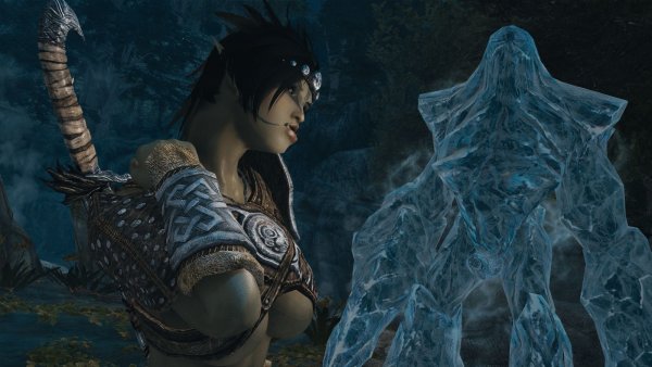 МИРРОЯ с ледяным стражем.. Sexrim AE (Тропики 12)