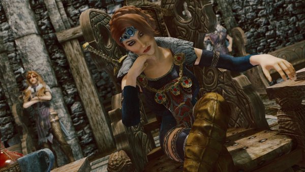 Скучающая ярл Рифтена.. Skyrim AE (Тропики 12)