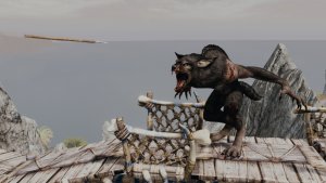 Рауф, вервольфом, с риклингами.. Skyrim AE (Тропики 12)
