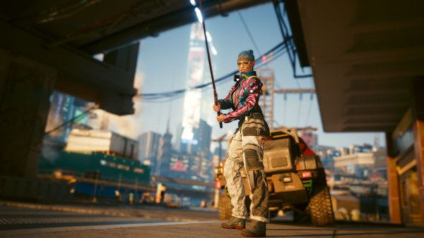 С катаной.. Cyberpunk 2077 глазами Windfire