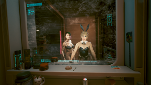 Ви:-"Джуди, а ты что увеличила грудь?".