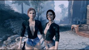 Подружки..  Fallout-4 (Сборка 9.0)