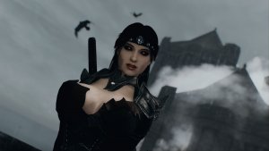 Это КЬЯРА, и  она вампир.. Skyrim AE (Тропики 12)