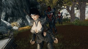 КЬЯРА и слуги Обливиона.. Skyrim AE (Тропики 12)