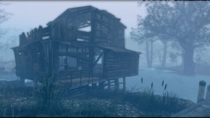 Хижина у воды.. Poselenia Windfire Fallout-4
