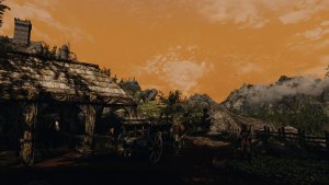 Вечерние ПЕЙЗАЖИ.. Skyrim AE (Тропики 12)