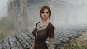 Девица в Фолкрите.. Skyrim SE (Тропики 7.0)