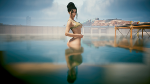 Панам:-"Я же просила тебя - не подглядывать!".