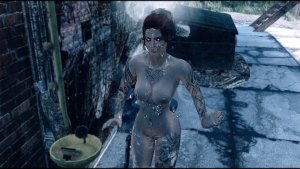 Танцующая в душе Вамп. Fallout-4 (Сборка 10)