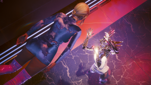 Вид сверху. Ви подлетает к Лиззи.