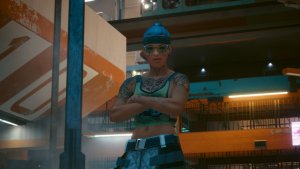 На городском стиле. Cyberpunk 2077