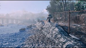 Набережная Сэнкчуари. Poselenia Windfire Fallout-4