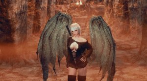 Иногда, Лина выбускает суккубу из себя..