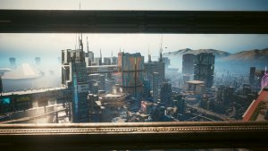 Город.. Cyberpunk 2077 глазами Windfire