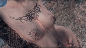 Теперь видно, что тела грязные..