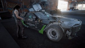 Джонни нашел машинку. Cyberpunk 2077 глазами Windfire