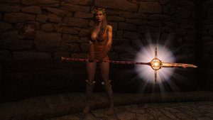 Копьё света, хорошая штука. И красивая.