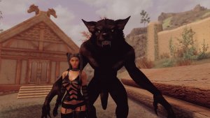 Светлана и Рауф в поместье.. SKYRIM AE (Сборка 15)