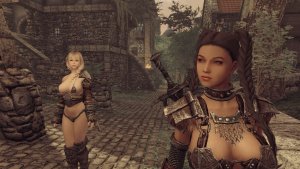 Светлана и Йордис в Солитьюде..