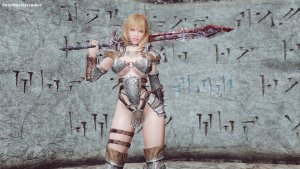 Дошла до стены слов. SKYRIM AE (Сборка 15)