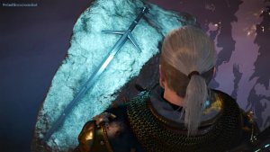 Меч Влаждычицы Озера .. Ведьмак III (сборка Торна)"