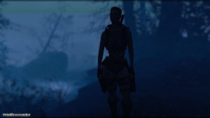 КЕЙТ на ночной дороге.. Fallout-4 (Сборка 10.5)