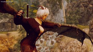 ЛИНА в форме по крови. SKYRIM AE (Сборка 15)