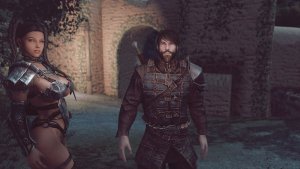 Света и хускарл Уинстада. SKYRIM AE (Сборка 16)