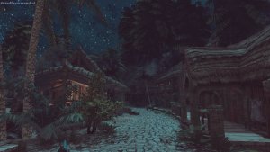 Ривервуд ночью. SKYRIM AE (Сборка 16)