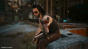 Джонни.. Cyberpunk 2077 глазами Windfire