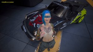 Порше Самурай. Cyberpunk 2077 глазами Windfire