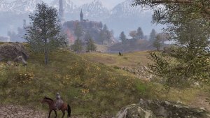 Город видно издалека