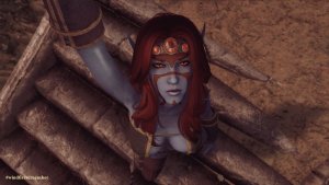 На ступенях.. SKYRIM AE (Сборка 16)