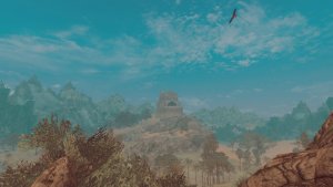 Вид на Вайтран. SKYRIM AE (Сборка 16)