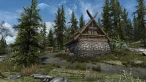 Полулунная лесопилка (вид сзади)