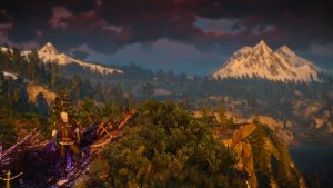 ПЕЙЗАЖНОЕ, с Геральтом. Ведьмак III (сборка Торна)