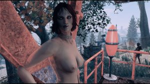 Работница Красного дома. Fallout-4 (Сборка 10.5)