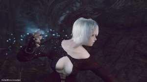 Лина с магией белого хлада. SKYRIM AE (Сборка 16)